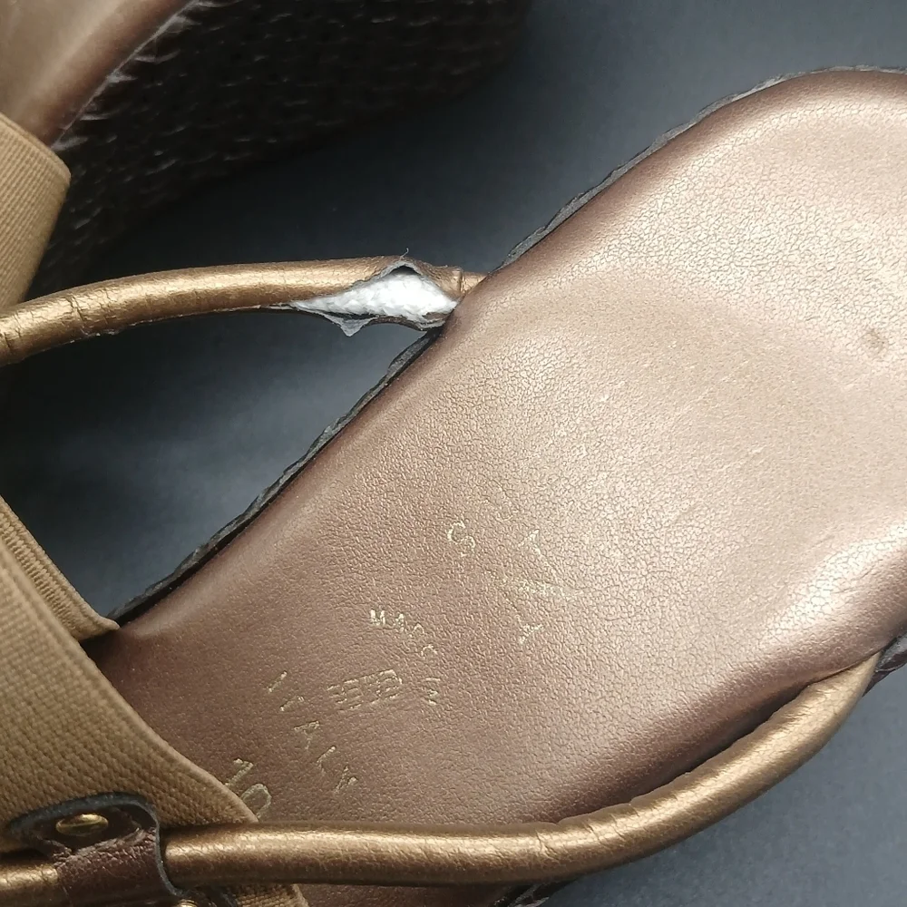 Italian Shoemaker Strappy Wedge Heels​​​
